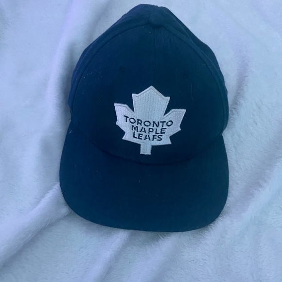 Toronto Maple Leafs Other - ☾.݁ᛪ༙ Toronto Maple Leafs Adjustable Blue Cap